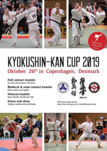 Постер I Открытого Кубка Дании по Кёкусинкан каратэ